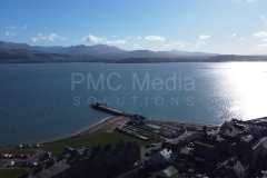 Looking across to bangor and Snowdonia from Beaumaris
