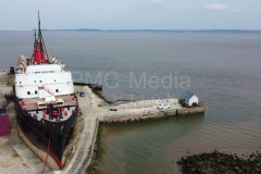 The Duke of Lancaster from the air - from an exclusive interview