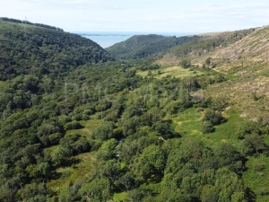 Looking towards Penmon from Aber Falls