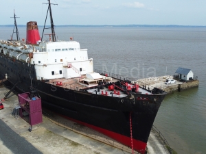 The Duke of Lancaster from the air - from an exclusive interview