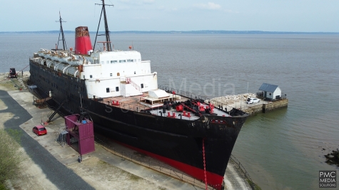The Duke of Lancaster from the air - from an exclusive interview