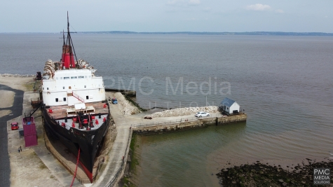 The Duke of Lancaster from the air - from an exclusive interview