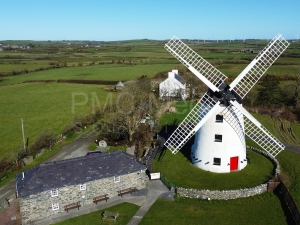 The Melin Llynon windmill.