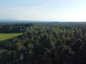 Newborough Forest from the air