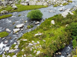 Llyn Ogwen waterfalls