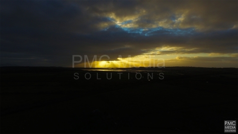 Sunset from Anglesey Model Flying Club