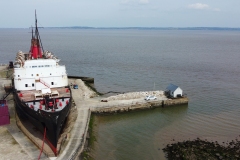 The Duke of Lancaster from the air - from an exclusive interview