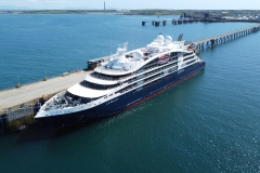 La Bellot cruise ship at Holyhead