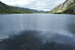 Low aerial show over Llyn Ogwen