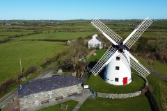 The Melin Llynon windmill.