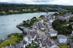 The Menai Bridge from Menai Bridge.