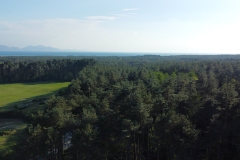 Newborough Forest from the air