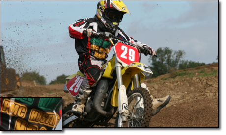 PMC Media Solutions (then PMC Hosting), sponsoring a young and passionate motocross rider, Grant Miller